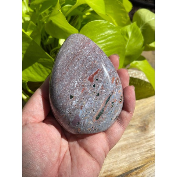 Ocean Jasper Freeform | Pastel Purple Ocean Jasper - Picture 1 of 7